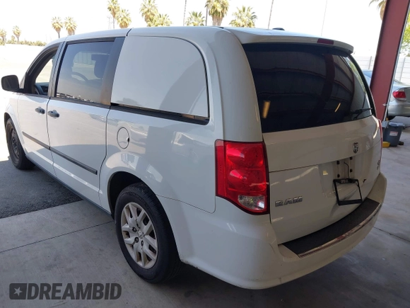 2014 Ram Cargo Van Tradesman with VIN 2C4JRGAG8ER389868, listed as a IAAI auction lot 42126547 with 208,859 mi miles. Bid and sale history available at carsss.com. Image 3.