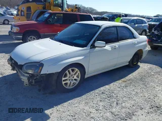 2004 Subaru Impreza Sedan (Natl) RS with VIN JF1GD67544G517523, listed as a IAAI auction lot 41691456 with 226,751 mi miles. Bid and sale history available at carsss.com. Image 2.