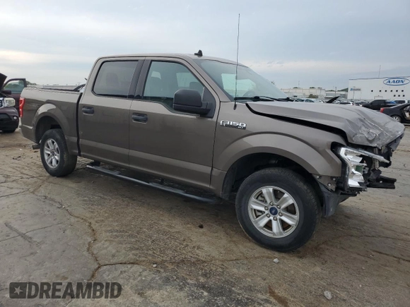 2020 Ford F-150 XL with VIN 1FTEW1C51LFA98104, listed as a Copart auction lot 68889294 with 82,183 mi miles and Salvage Title. Bid and sale history available at carsss.com. Image 4.
