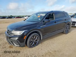2022 Volkswagen Tiguan SE with VIN 3VV3B7AX3NM114527, listed as a Copart auction lot 61301715 with 60,534 mi miles and Salvage title. Bid and sale history available at DreamBid. Image 1.