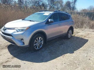 2017 Toyota RAV4 Limited with VIN 2T3DFREV8HW681735, listed as a IAAI auction lot 41864003 with 77,527 mi miles. Bid and sale history available at carsss.com. Image 2.