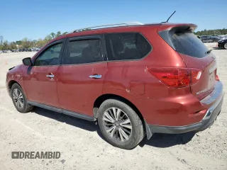 2017 Nissan Pathfinder S with VIN 5N1DR2MN6HC615277, listed as a Copart auction lot 49670935 with 168,932 mi miles and Salvage Title. Bid and sale history available at DreamBid. Image 2.
