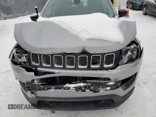2018 Jeep Compass Sport with VIN 3C4NJCABXJT118016, listed as a Copart auction lot 44931595 with 149,146 mi miles and Clean Title. Bid and sale history available at carsss.com. Image 12.