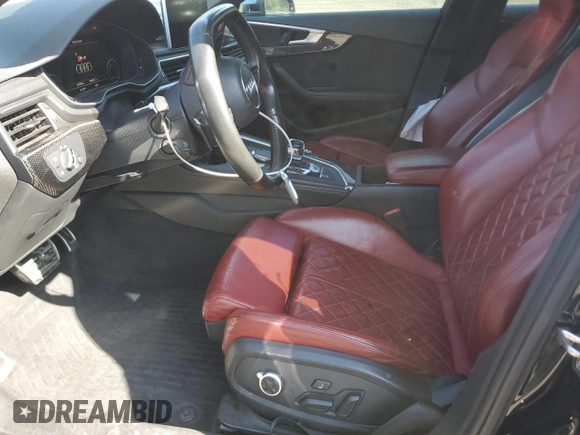 2018 Audi S4 Premium Plus with VIN WAUB4AF44JA002100, listed as a Copart auction lot 68661994 with 82,996 mi miles and Salvage Title. Bid and sale history available at carsss.com. Image 7.