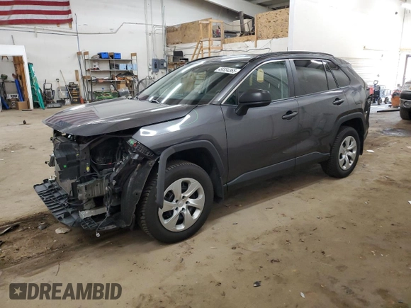 2019 Toyota RAV4 LE with VIN 2T3F1RFV6KW066131, listed as a Copart auction lot 49334365 with 112,002 mi miles and Salvage Title. Bid and sale history available at DreamBid. Image 1.