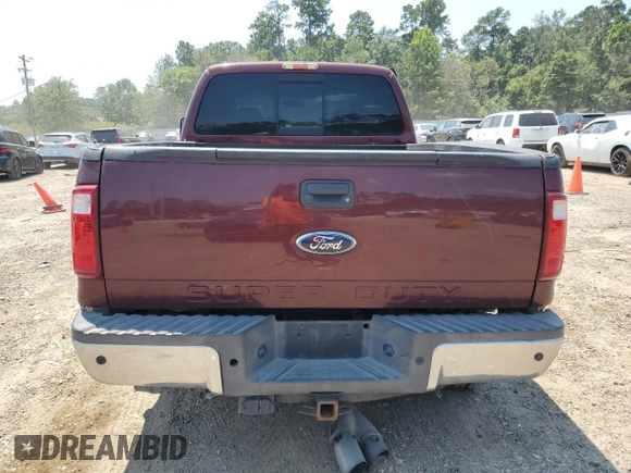 2009 Ford F-250 XL with VIN 1FTSW20R09EB23380, listed as a Copart auction lot 66493264 with 181,326 mi miles and Salvage title. Bid and sale history available at DreamBid. Image 6.