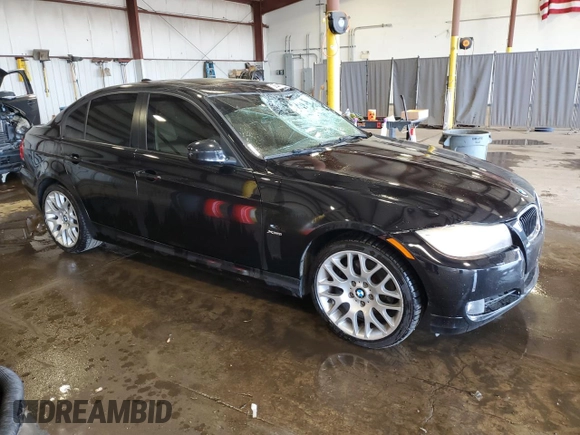 2011 BMW 3 Series 328i xDrive with VIN WBAPK5G55BNN30197, listed as a Copart auction lot 55297345 with 156,486 mi miles and Salvage Title. Bid and sale history available at carsss.com. Image 4.