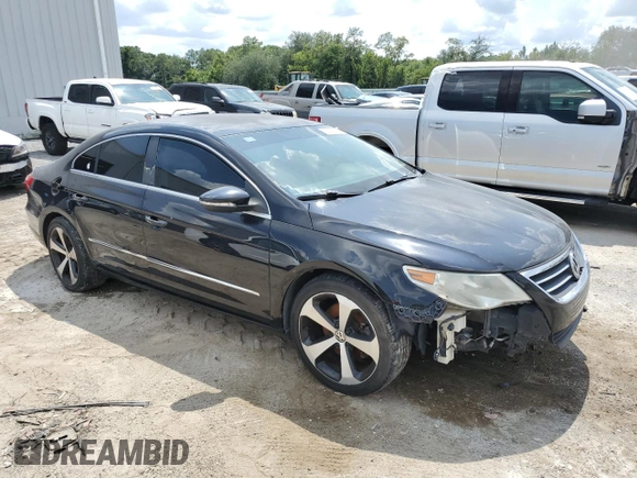 2012 Volkswagen CC Sport with VIN WVWMN7AN2CE514445, listed as a Copart auction lot 65647354 with Not Provided miles and Clean Title. Bid and sale history available at DreamBid. Image 4.