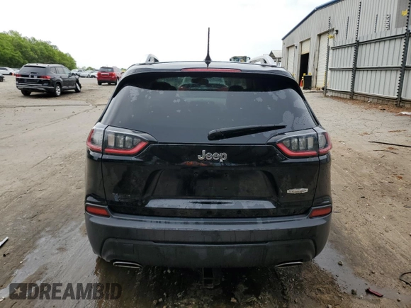 2019 Jeep Cherokee Latitude with VIN 1C4PJMCXXKD432988, listed as a Copart auction lot 52958215 with 65,585 mi miles and Salvage title. Bid and sale history available at DreamBid. Image 6.