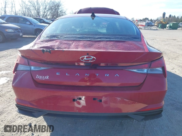 2022 Hyundai Elantra SE with VIN KMHLL4AG4NU368250, listed as a IAAI auction lot 41504739 with 12,059 mi miles and . Bid and sale history available at DreamBid. Image 6.