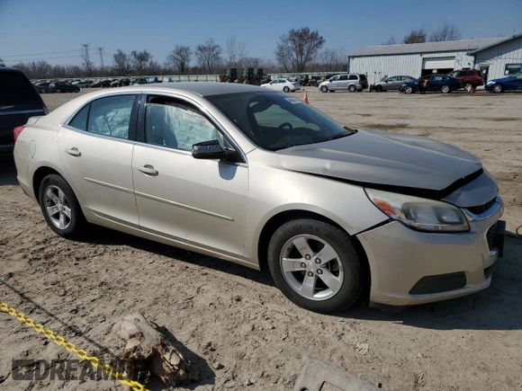 2014 Chevrolet Malibu LS with VIN 1G11A5SL8EF253179, listed as a Copart auction lot 48909665 with 119,327 mi miles and Salvage Title. Bid and sale history available at DreamBid. Image 4.