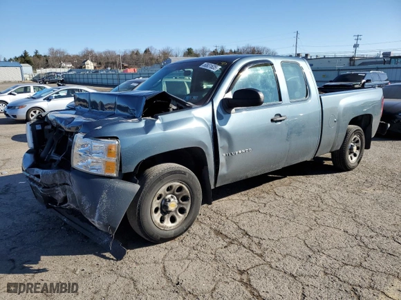 2012 Chevrolet Silverado 1500 Work Truck with VIN 1GCRCPEX7CZ297782, listed as a Copart auction lot 50831635 with 105,806 mi miles and Salvage Title. Bid and sale history available at carsss.com. Image 1.