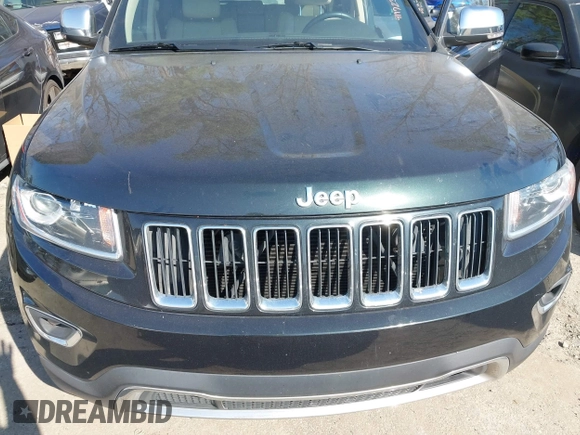 2014 Jeep Grand Cherokee Limited with VIN 1C4RJEBGXEC389361, listed as a IAAI auction lot 41772366 with 122,473 mi miles. Bid and sale history available at carsss.com. Image 6.