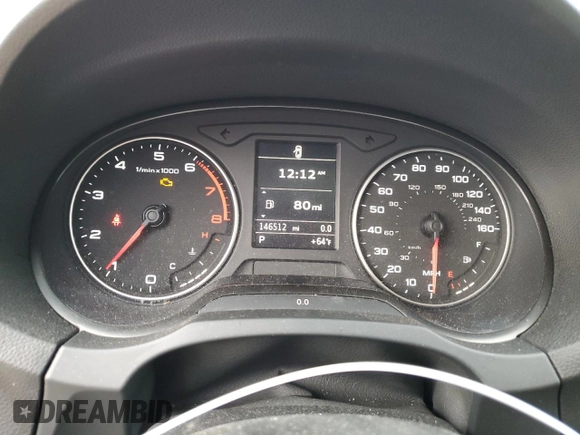 2015 Audi A3 1.8T Premium with VIN WAUACGFF0F1006185, listed as a Copart auction lot 48152805 with 146,512 mi miles and Salvage Title. Bid and sale history available at carsss.com. Image 9.