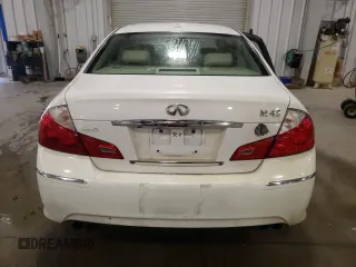 2008 Infiniti M45 with VIN JNKBY01E08M500710, listed as a Copart auction lot 81939784 with 191,402 mi miles and Salvage Title. Bid and sale history available at carsss.com. Image 6.