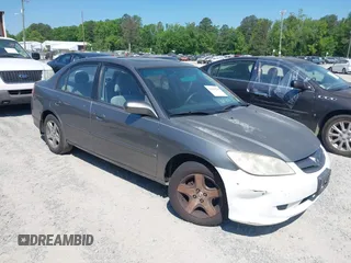 2004 Honda Civic EX z VIN 1HGES26784L014539, wystawiony jako IAAI lot #42126238 z przebiegiem 269 983 mil mil oraz . Historia ofert i sprzedaży dostępna na DreamBid. Obrazek 1.