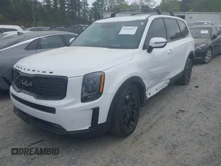 2022 Kia Telluride SX with VIN 5XYP5DHC1NG318216, listed as a IAAI auction lot 41964915 with 22,582 mi miles and . Bid and sale history available at carsss.com. Image 19.