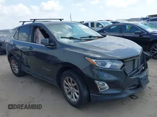 2018 Chevrolet Equinox LT z VIN 3GNAXJEVXJS638753, wystawiony jako IAAI lot #42437269 z przebiegiem 87 642 mil mil oraz . Historia ofert i sprzedaży dostępna na DreamBid. Obrazek 1.