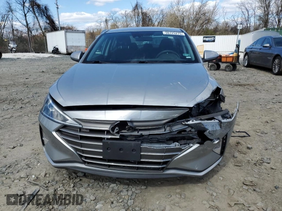 2020 Hyundai Elantra SEL with VIN 5NPD84LF1LH625354, listed as a Copart auction lot 50725275 with 72,889 mi miles and Salvage Title. Bid and sale history available at carsss.com. Image 5.