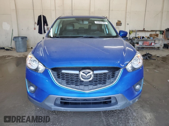 2013 Mazda CX-5 Grand Touring with VIN JM3KE2DEXD0100969, listed as a Copart auction lot 53962365 with 184,187 mi miles and Salvage Title. Bid and sale history available at carsss.com. Image 5.