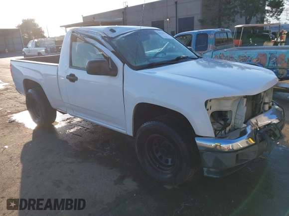 2008 GMC Canyon SLE1 with VIN 1GTCS14E788166368, listed as a IAAI auction lot 41753925 with 144,704 mi miles. Bid and sale history available at carsss.com. Image 1.