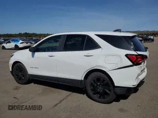 2024 Chevrolet Equinox LS with VIN 3GNAXHEG8RL368938, listed as a Copart auction lot 51263085 with 7,319 mi miles and Salvage Title. Bid and sale history available at DreamBid. Image 2.