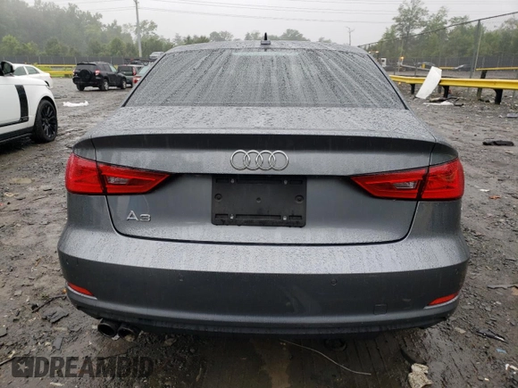 2015 Audi A3 1.8T Premium Plus with VIN WAUCCGFF2F1128698, listed as a Copart auction lot 61918183 with 57,605 mi miles. Bid and sale history available at carsss.com. Image 6.
