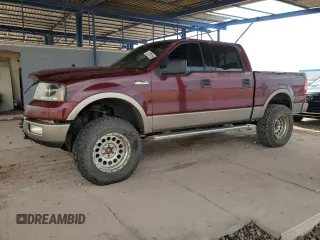 2004 Ford F-150 XLT with VIN 1FTPW14524KC55140, listed as a Copart auction lot 53708165 with 170,692 mi miles and Salvage Title. Bid and sale history available at carsss.com. Image 1.