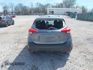 2019 Nissan Kicks S with VIN 3N1CP5CU9KL566347, listed as a IAAI auction lot 41851696 with 40,801 mi miles and . Bid and sale history available at carsss.com. Image 16.