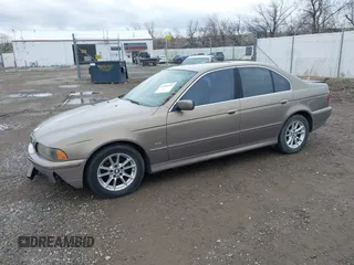 2003 BMW 5 Series 525iA with VIN WBADT43493G030122, listed as a IAAI auction lot 41889529 with 118,293 mi miles. Bid and sale history available at carsss.com. Image 2.