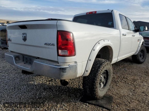2010 Dodge Ram 2500 TRX with VIN 3D7UT2CL9AG109151, listed as a Copart auction lot 84846344 with 112,721 mi miles and Salvage Title. Bid and sale history available at carsss.com. Image 3.