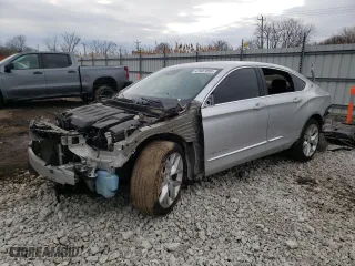 2015 Chevrolet Impala LTZ with VIN 2G1165S30F9260400, listed as a Copart auction lot 47607055 with 224,059 mi miles and Salvage Title. Bid and sale history available at carsss.com. Image 1.