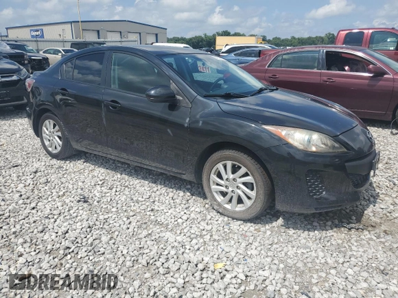 2012 Mazda 3 i Touring with VIN JM1BL1V70C1613102, listed as a Copart auction lot 64755615 with 180,517 mi miles and Clean title. Bid and sale history available at DreamBid. Image 4.