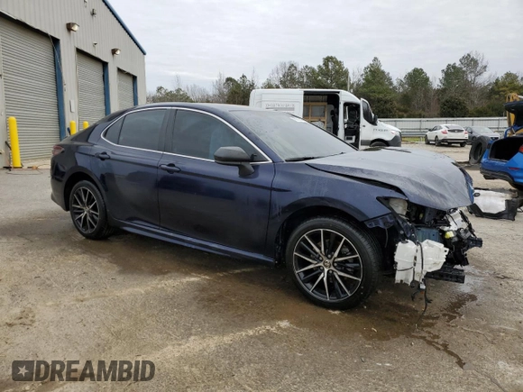 2021 Toyota Camry SE Nightshade with VIN 4T1G11AK4MU406200, listed as a Copart auction lot 45210035 with 85,490 mi miles and Salvage Title. Bid and sale history available at carsss.com. Image 4.