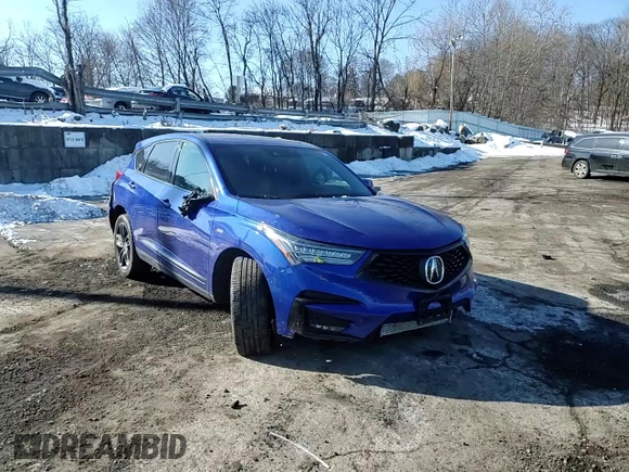 2019 Acura RDX w/A-Spec Pkg with VIN 5J8TC2H66KL014562, listed as a Copart auction lot 89372745 with 32,149 mi miles and Salvage title. Bid and sale history available at DreamBid. Image 12.