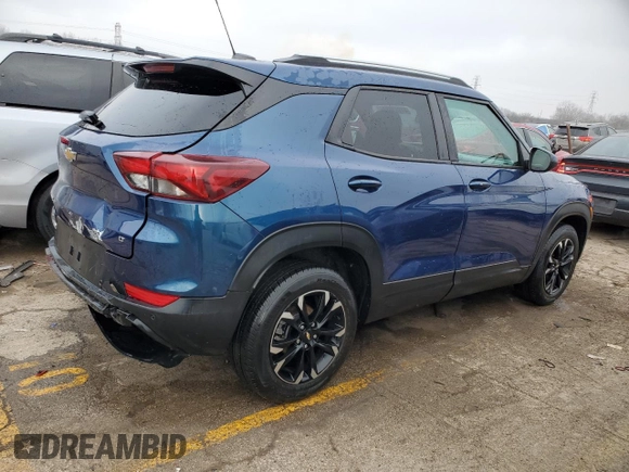 2021 Chevrolet TrailBlazer LT with VIN KL79MPSL3MB068229, listed as a Copart auction lot 41263584 with 36,413 mi miles and . Bid and sale history available at DreamBid. Image 3.