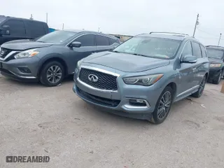 2016 Infiniti QX60 with VIN 5N1AL0MN0GC513738, listed as a IAAI auction lot 41907401 with 155,024 mi miles. Bid and sale history available at carsss.com. Image 2.