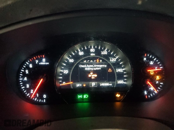 2018 Kia Sorento SX with VIN 5XYPKDA54JG421158, listed as a Copart auction lot 89214145 with 148,366 mi miles and Salvage Title. Bid and sale history available at carsss.com. Image 9.