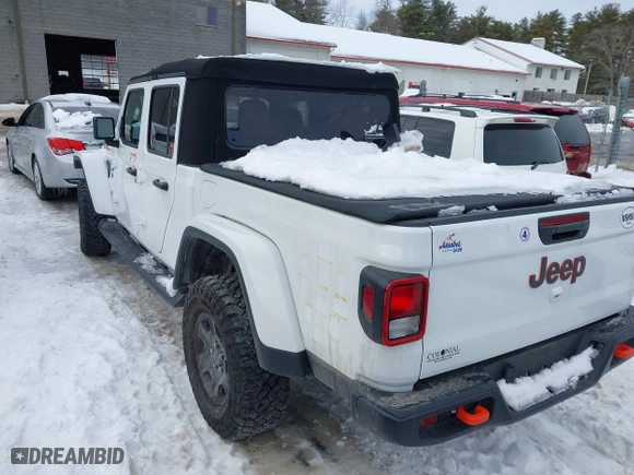 2022 Jeep Gladiator Mojave with VIN 1C6JJTEG4NL177527, listed as a IAAI auction lot 41625213 with 1 mi miles. Bid and sale history available at carsss.com. Image 3.