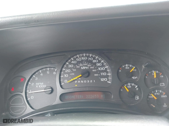 2006 Chevrolet Silverado 1500 LT1 with VIN 2GCEC19V861124371, listed as a IAAI auction lot 41776154 with 222,653 mi miles. Bid and sale history available at carsss.com. Image 7.