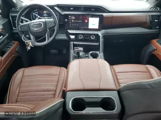 2023 GMC Sierra 1500 Denali Ultimate with VIN 1GTUUHEL1PZ119317, listed as a Copart auction lot 79717174 with 28,667 mi miles and Salvage Title. Bid and sale history available at carsss.com. Image 8.