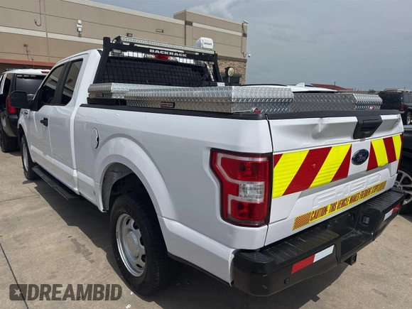 2020 Ford F-150 XL with VIN 1FTFX1E51LKE13568, listed as a IAAI auction lot 42767261 with 115,549 mi miles and . Bid and sale history available at DreamBid. Image 1.