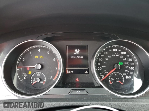 2021 Volkswagen Golf TSI с VIN 3VWG57AU2MM002648, выставлен на аукционе Copart как лот 44765344 с пробегом 13 874 миль миль и . История ставок и продаж доступна на DreamBid. Изображение 9.