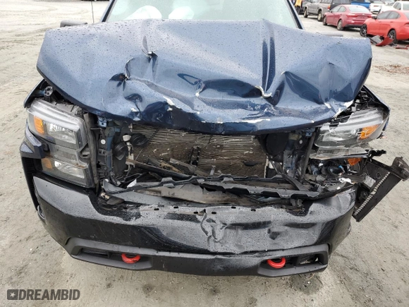 2019 Chevrolet Silverado 1500 Custom Trail Boss with VIN 3GCPYCEF1KG134620, listed as a Copart auction lot 81523704 with 46,661 mi miles and Salvage Title. Bid and sale history available at carsss.com. Image 12.