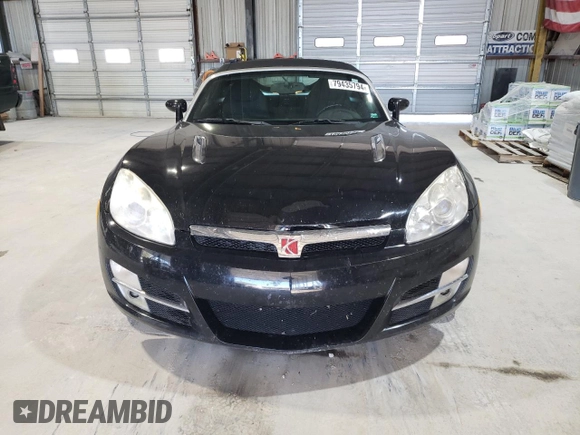 2008 Saturn Sky z VIN 1G8MB35B68Y128905, wystawiony jako Copart lot #79435794 z przebiegiem 133 757 mil mil oraz Szkoda całkowita • Salvage title. Historia ofert i sprzedaży dostępna na DreamBid. Obrazek 5.