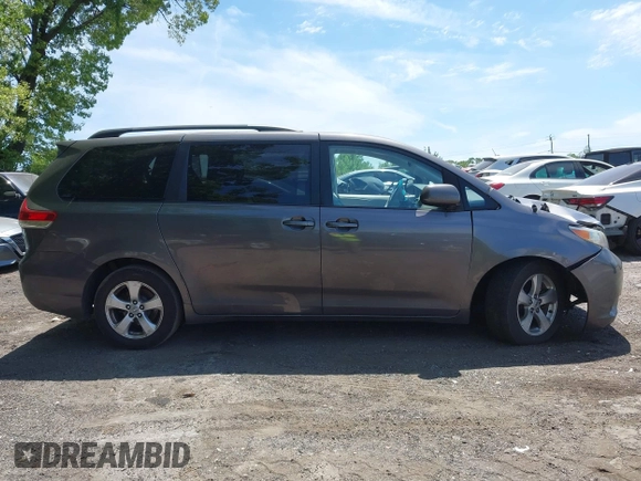 2011 Toyota Sienna LE AAS with VIN 5TDKK3DC3BS015911, listed as a IAAI auction lot 42025041 with 361,279 mi miles and . Bid and sale history available at DreamBid. Image 13.