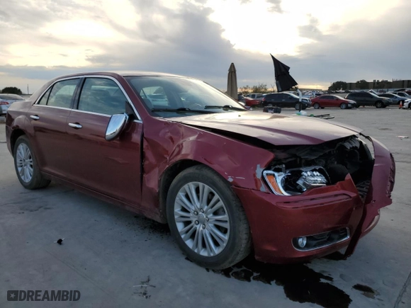 2013 Chrysler 300 with VIN 2C3CCAKG8DH614093, listed as a Copart auction lot 83956034 with 145,825 mi miles and Salvage Title. Bid and sale history available at carsss.com. Image 4.