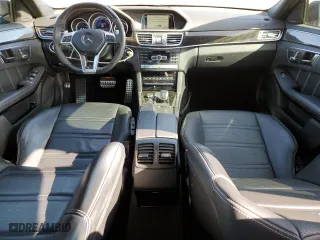 2015 Mercedes-Benz E-Class E 63 AMG S-Model with VIN WDDHF7GB8FB152189, listed as a Copart auction lot 42588145 with 46,885 mi miles and Salvage Title. Bid and sale history available at carsss.com. Image 8.