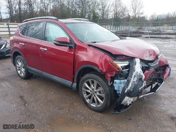 2018 Toyota RAV4 Limited with VIN 2T3DFREV5JW720755, listed as a IAAI auction lot 41898557 with 130,948 mi miles. Bid and sale history available at carsss.com. Image 1.