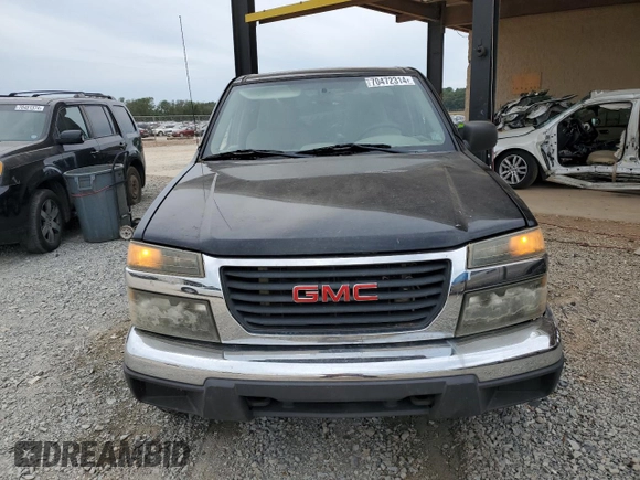 2005 GMC Canyon SL Z85 with VIN 1GTDT146858119551, listed as a Copart auction lot 70472314 with 110,181 mi miles and Salvage Title. Bid and sale history available at carsss.com. Image 5.